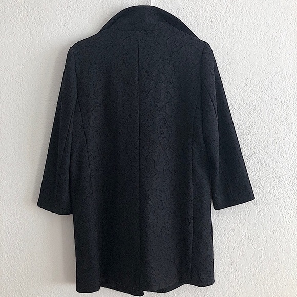 Ann Taylor Jacket Detail 3/4 Sleeve Button Front - Picture 3 of 12